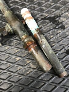 stress free no worry plumbing service fixing a leak for a customer who was extremely satisfied 