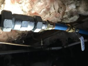 leaks found and fixed in the same day by licensed professional